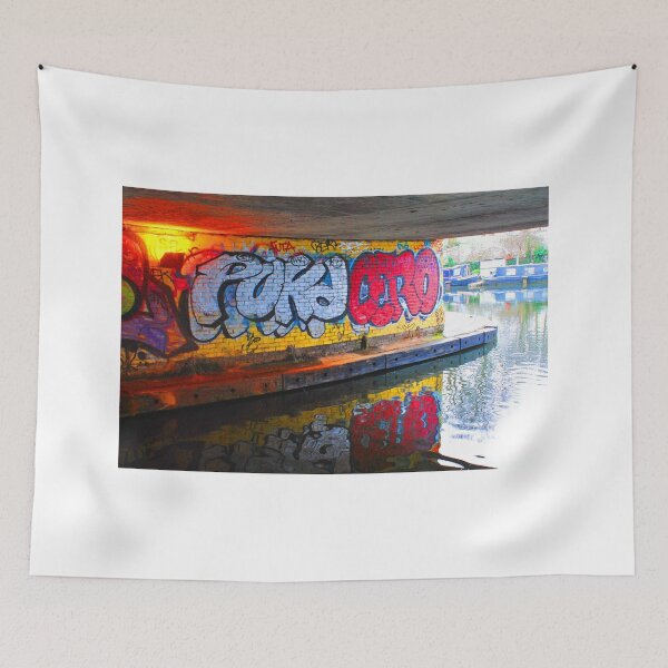 Item preview, Graffiti Street Art Regent's Canal Camden London designed and sold by AndyEvansPhotos.