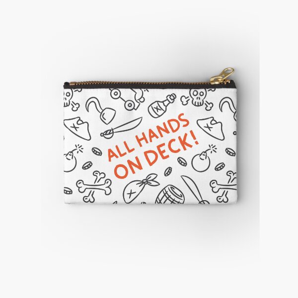 Item preview, Pirate theme pattern with slogan designed and sold by AleksOrel.