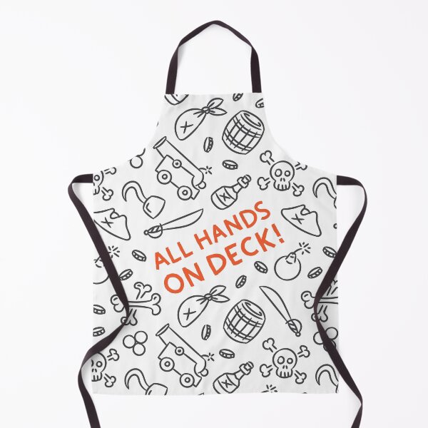 Item preview, Pirate theme pattern with slogan designed and sold by AleksOrel.
