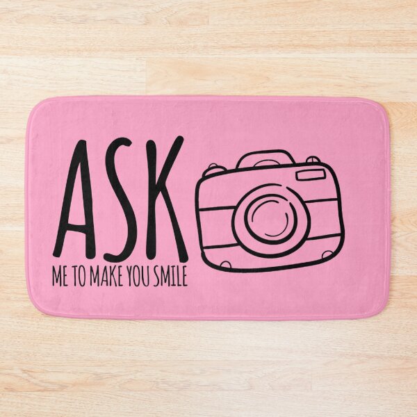 Item preview, Ask me to make you smile designed and sold by Screwnut.