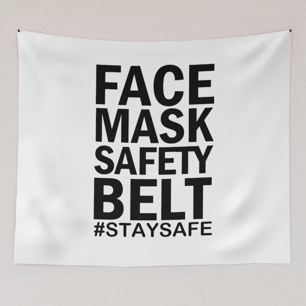 Item preview, Face mask safety belt designed and sold by aktiveaddict.