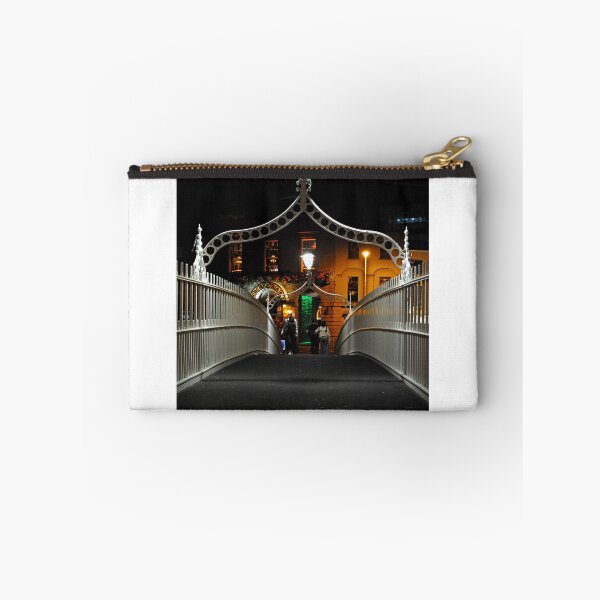 Item preview, Dublin. Ha'penny bridge at night designed and sold by Random Railways.