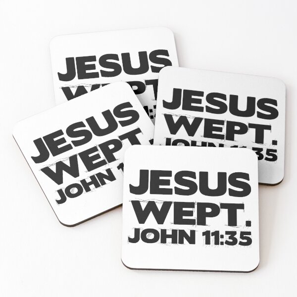 Item preview, Jesus wept designed and sold by plushism.