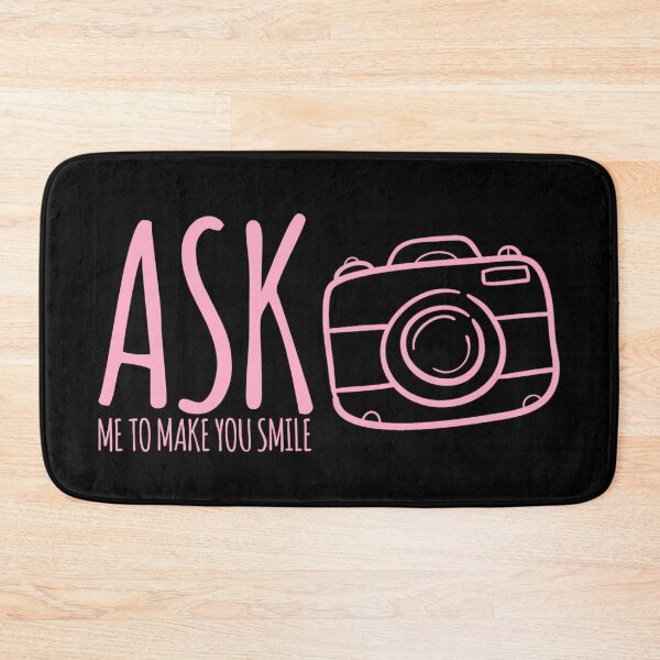 Item preview, Ask me to make you smile designed and sold by Screwnut.