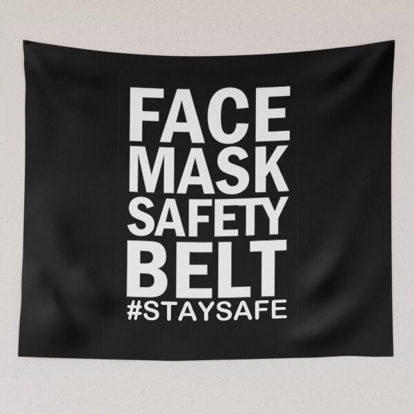 Item preview, Face mask safety belt designed and sold by aktiveaddict.