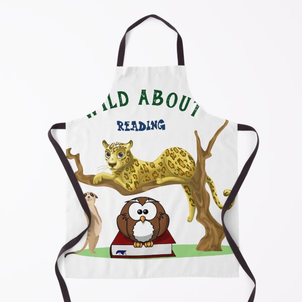 Item preview, Wild About Reading designed and sold by TINASTORESHOPE.