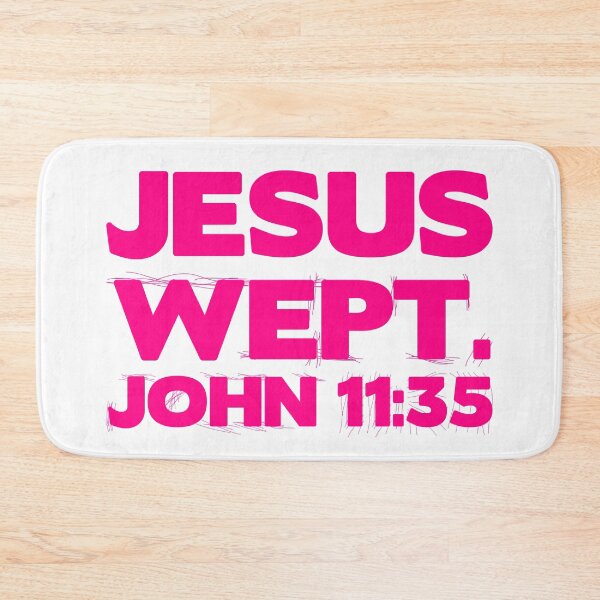 Item preview, Jesus wept designed and sold by plushism.
