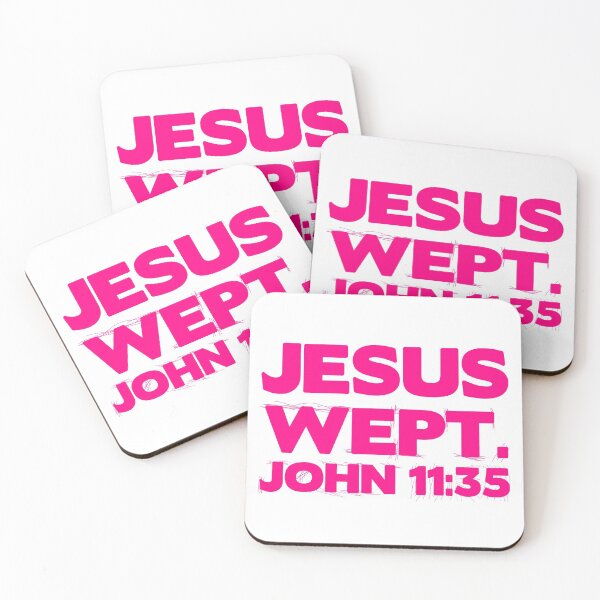 Item preview, Jesus wept designed and sold by plushism.