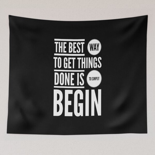 Item preview, Begin When You Are Ready designed and sold by Michael Schmidt.