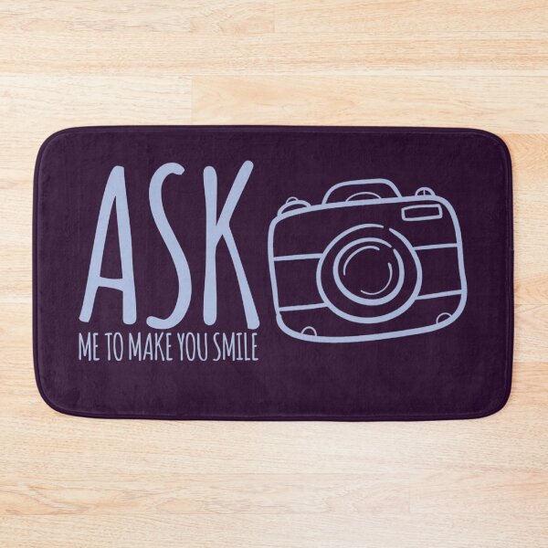 Item preview, Ask me to make you smile designed and sold by Screwnut.