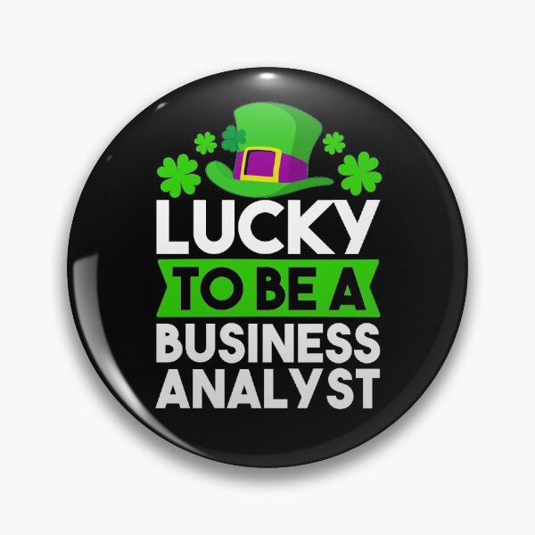 Artikelvorschau, Glück, ein Business Analyst zu sein - Business Analyst Geschenke, St Patricks Day Geschenk für Business Analyst entworfen und verkauft von MrElgo.
