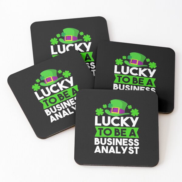 Artikelvorschau, Glück, ein Business Analyst zu sein - Business Analyst Geschenke, St Patricks Day Geschenk für Business Analyst entworfen und verkauft von MrElgo.