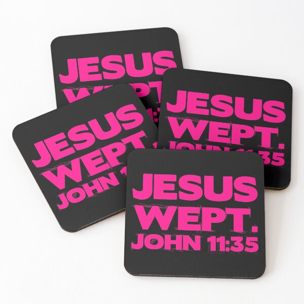 Item preview, Jesus wept designed and sold by plushism.