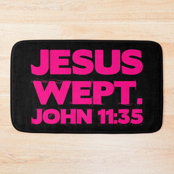 Item preview, Jesus wept designed and sold by plushism.