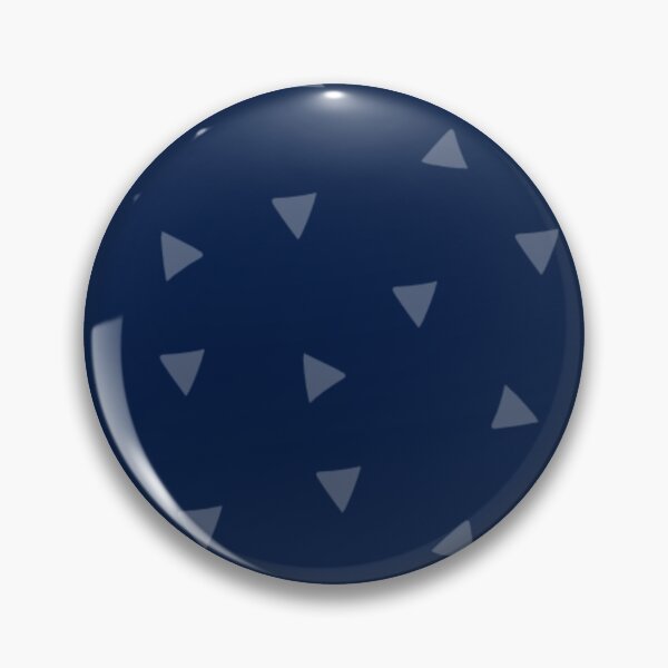 Item preview, Dark blue random triangle pattern designed and sold by TheWalnut.