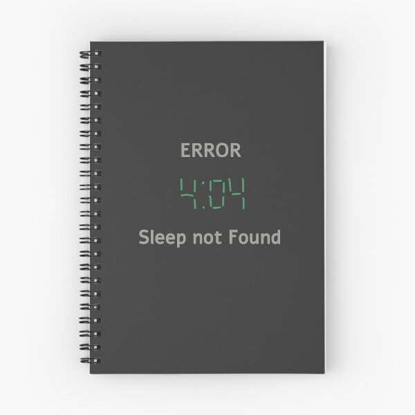 Item preview, error 404 sleep not found designed and sold by FunnyGrief.