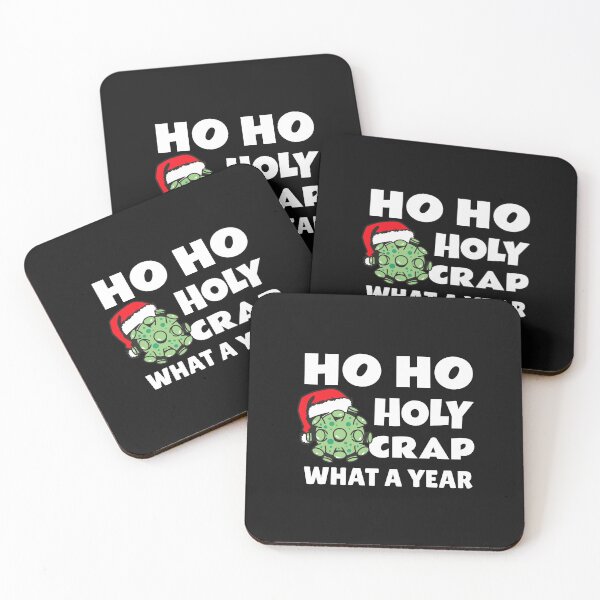 Item preview, Ho Ho Holy Crap What A Year | Funny Quarantine Christmas designed and sold by NikStore.