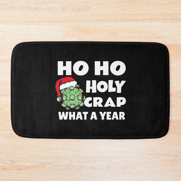 Item preview, Ho Ho Holy Crap What A Year | Funny Quarantine Christmas designed and sold by NikStore.