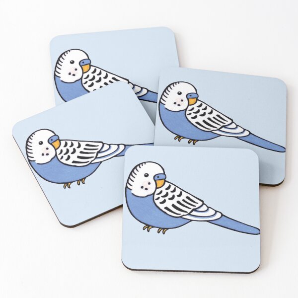 Item preview, Blue Budgie designed and sold by Freddie Levin.