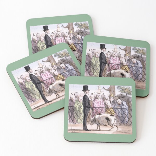 Item preview, Le Jardin des Plantes a Pekin - Honore Daumier - 1854 designed and sold by CrankyOldDude.