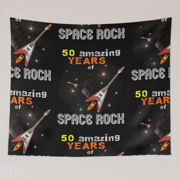 Item preview, 50 amazing years of Space Rock music designed and sold by SolidEarthArt.