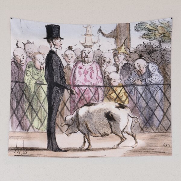 Item preview, Le Jardin des Plantes a Pekin - Honore Daumier - 1854 designed and sold by CrankyOldDude.