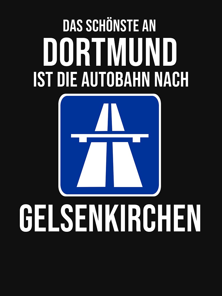 "Dortmund Schalke Ruhrpott - Lustiger Spruch Geschenk" T ...