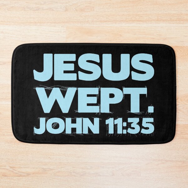 Item preview, Jesus wept designed and sold by plushism.