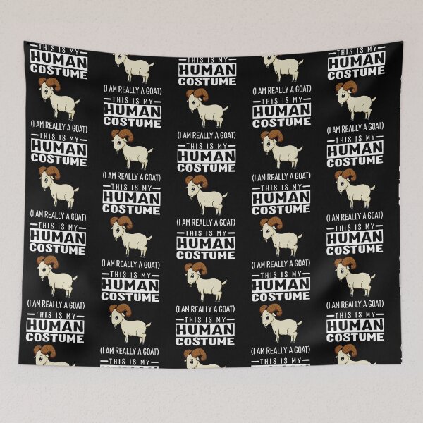Item preview, This Is My Human Costume I'm Really A Goat Funny Halloween designed and sold by fatamyfan1.