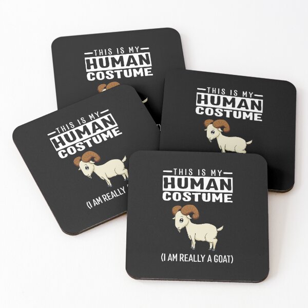 Item preview, This Is My Human Costume I'm Really A Goat Funny Halloween designed and sold by fatamyfan1.