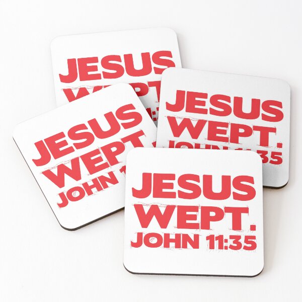 Item preview, Jesus wept designed and sold by plushism.