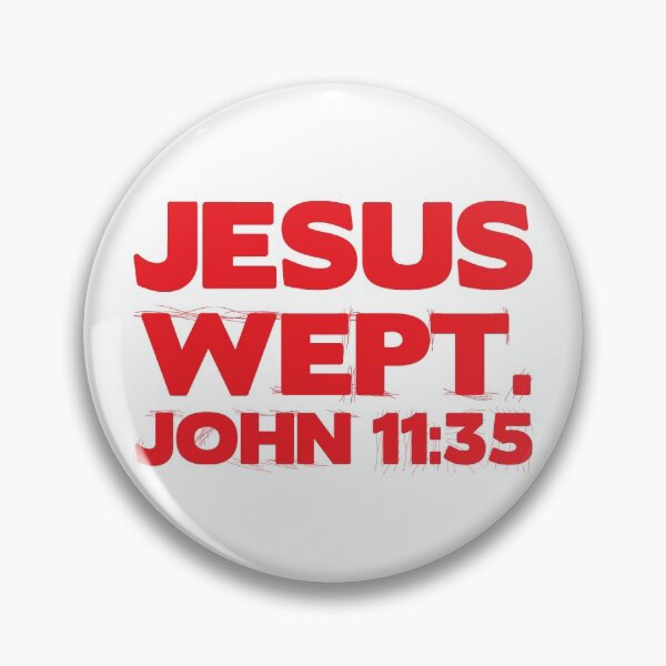 Item preview, Jesus wept designed and sold by plushism.