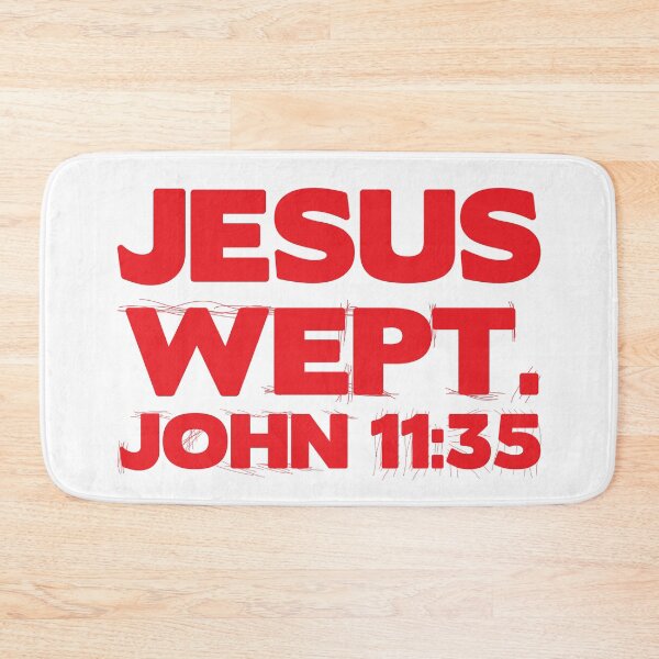 Item preview, Jesus wept designed and sold by plushism.