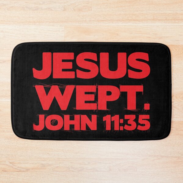 Item preview, Jesus wept designed and sold by plushism.