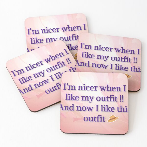 Item preview, I'm nicer when I like my outfit !!  designed and sold by listenerunknown.