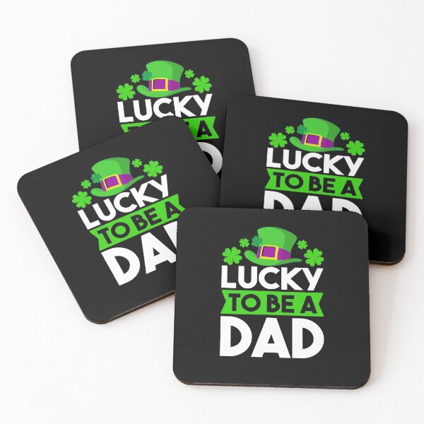 Item preview, Lucky To Be A Dad - Dad Gifts , St Patricks Day Gift For Dad designed and sold by MrElgo.