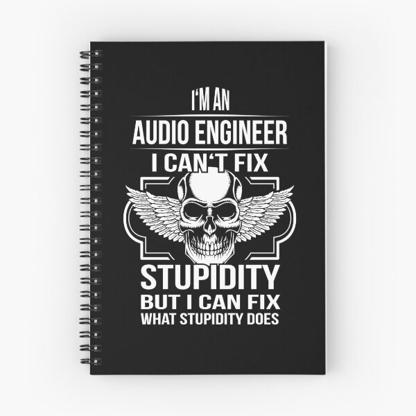 Item preview, Audio Engineer fix Stupidity designed and sold by shirtystar.