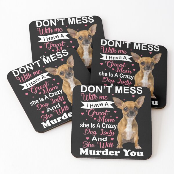 Item preview, don't mess with me chihuahua designed and sold by Unique-Tees.