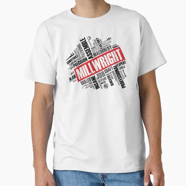 Item preview, Awesome Millwright Shirt designed and sold by triclownmerch.