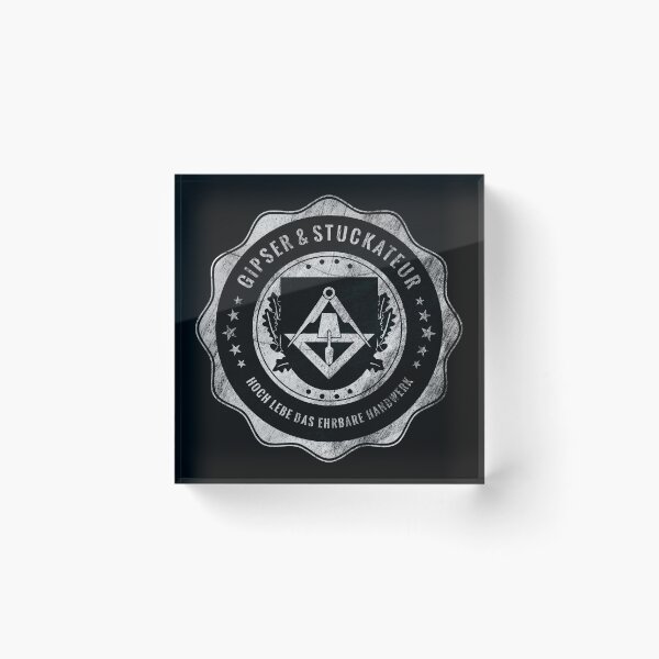 Item preview, Plasterer, plasterer, crafts, guild coat of arms designed and sold by KahlDesign.