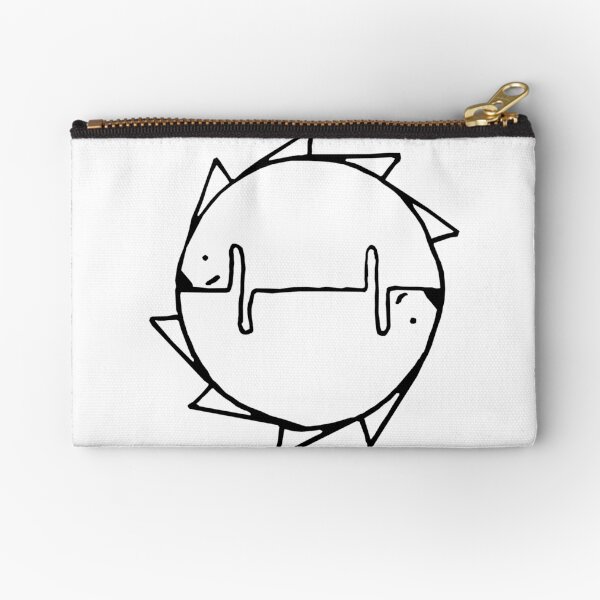 Hedgehog roll Zipper Pouch