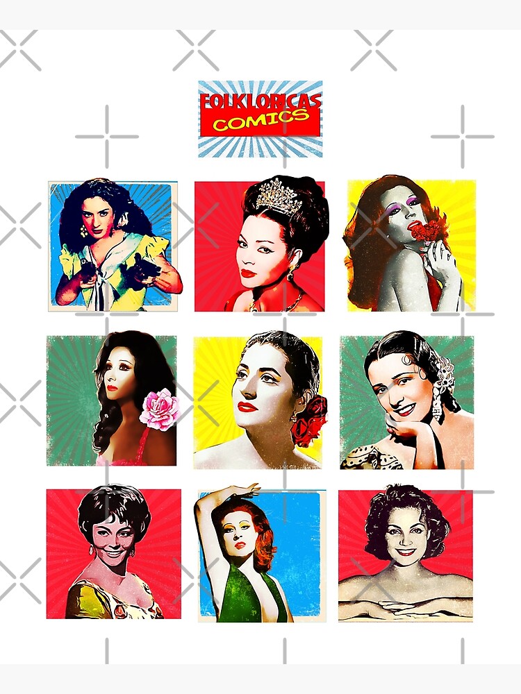 Imagen 6 de 6, Delantal con la obra Folkloricas ·Reinas de la copla Vintage Comics, diseñada y vendida por danimota.