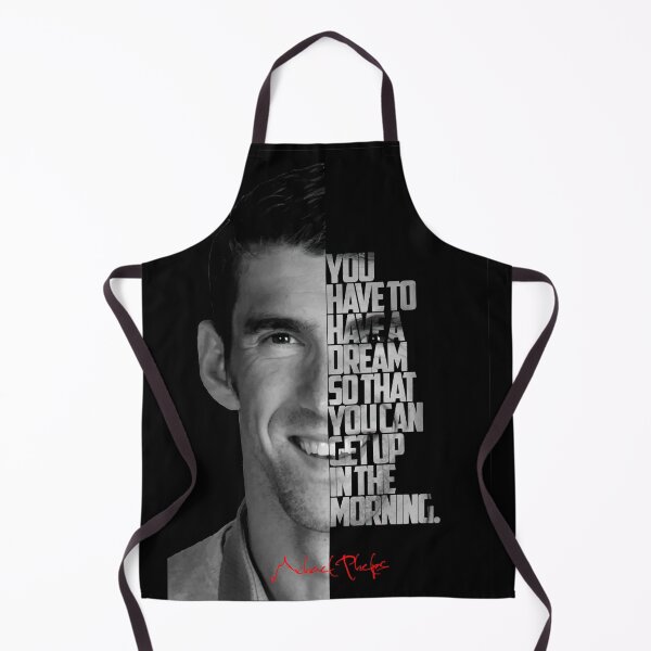 Item preview, Black and white Michael Phelps quote. designed and sold by Enea Kelo.
