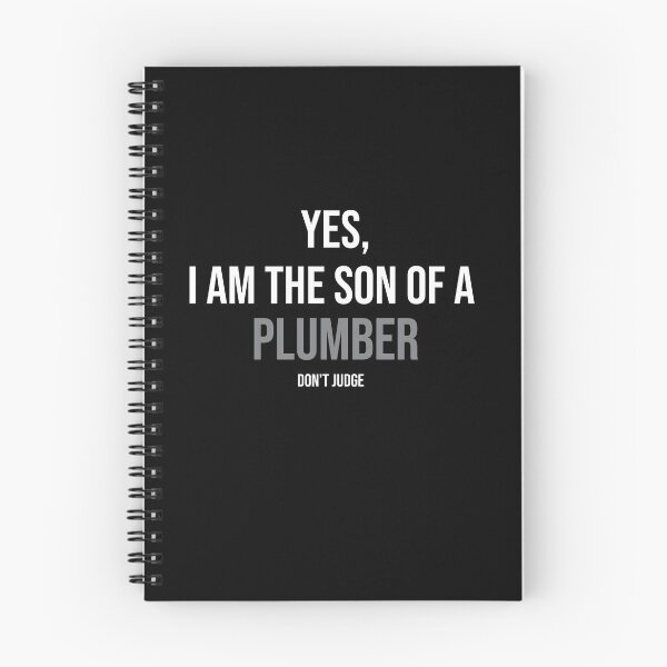 Item preview, Son of a plumber designed and sold by Bella's Merch.