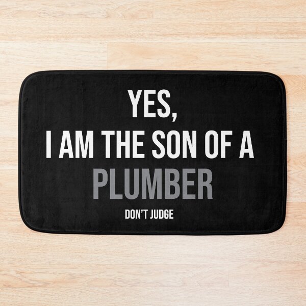 Item preview, Son of a plumber designed and sold by Bella's Merch.