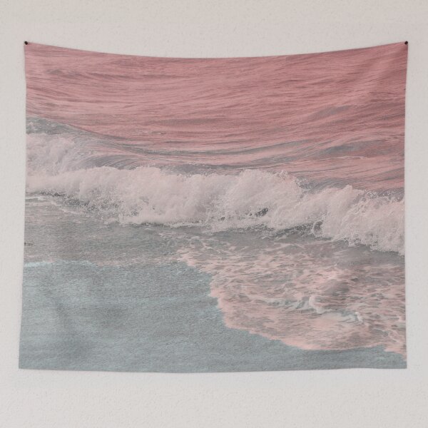 Item preview, Pink Dreamy Ocean Waves designed and sold by JessyDesigns.