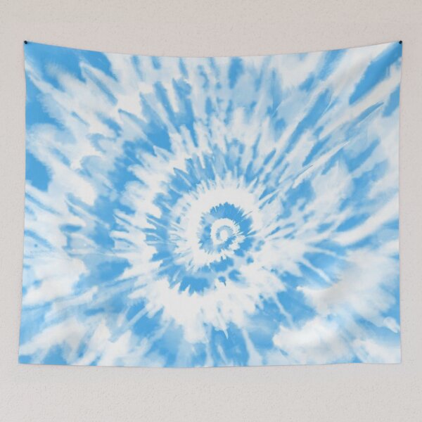Item preview, Blue tie dye tapestries tapestry designed and sold by Mattingame.