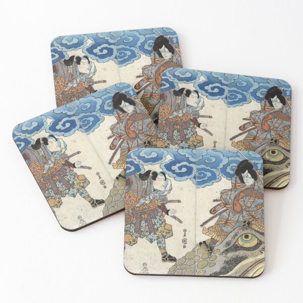 Item preview, Actors Nakamura Karoku and Ichikawa Yaozo - Toyokuni Utagawa - 1830 - woodcut designed and sold by CrankyOldDude.