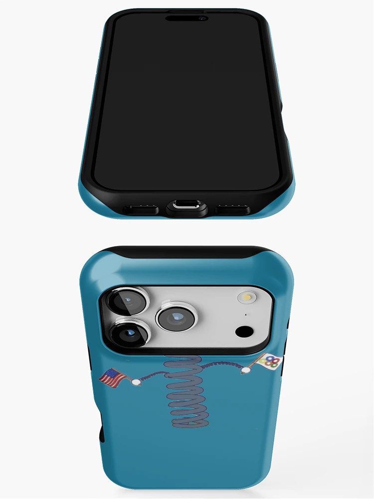 Thumbnail 3 of 4, iPhone Case, Springy The Springfield Spring designed and sold by IndyTshirts.