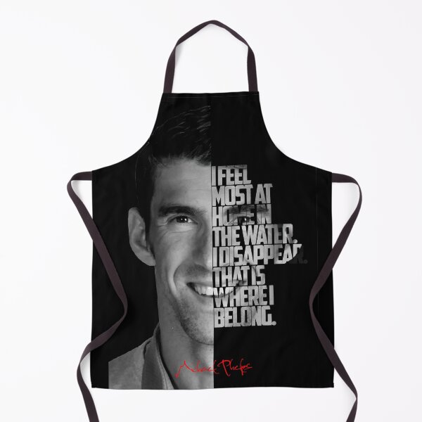 Item preview, Black and white Michael Phelps quote. designed and sold by Enea Kelo.